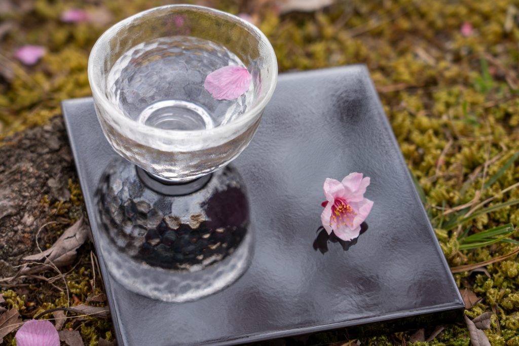 桜の酒膳