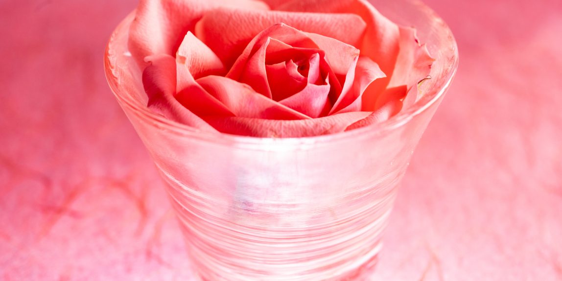 Rose glass