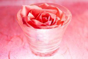 Rose glass